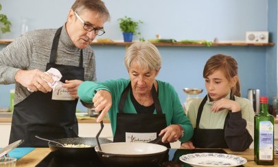 Mit Oma und Opa kochen