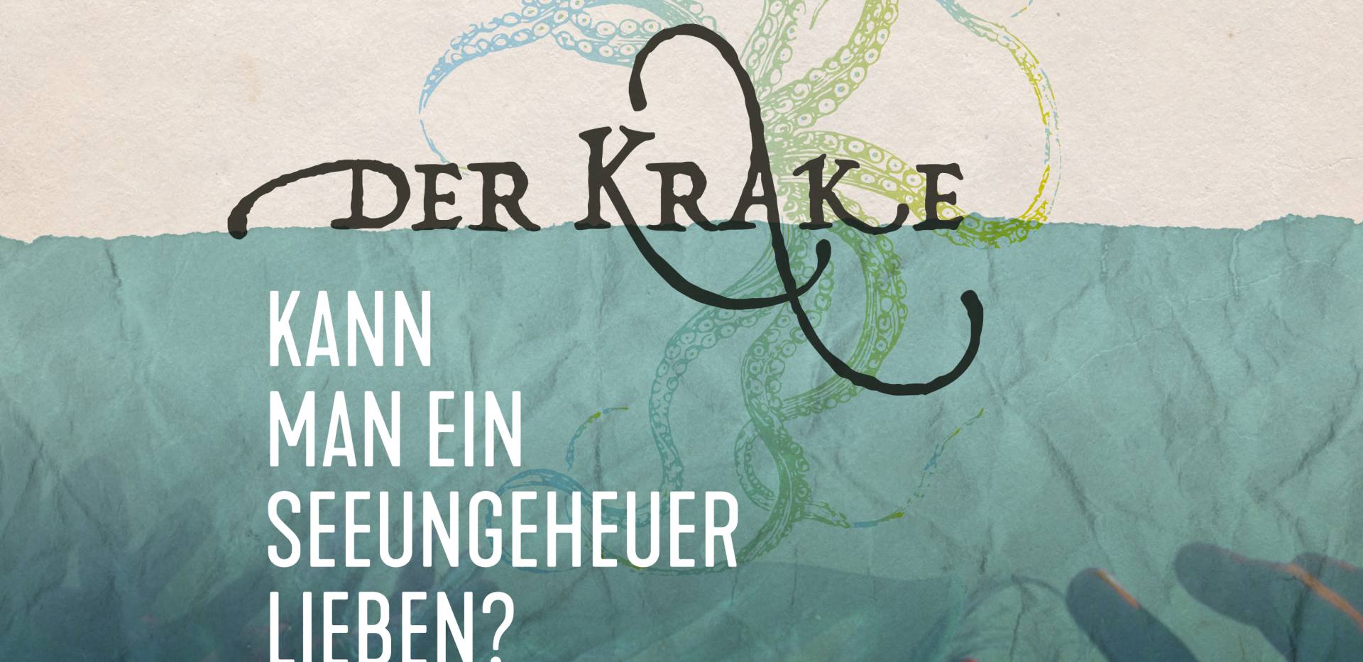 Keyvisual zur Sonderausstellung "Der Krake".