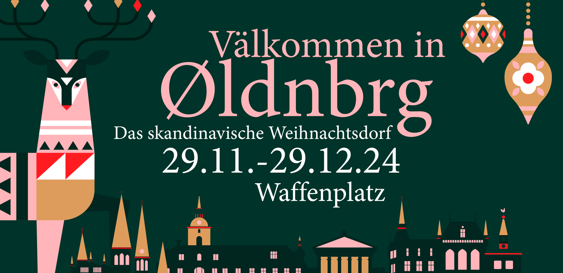 Välkommen in ØLDNBRG / 29.11.-29.12. / Waffenplatz Oldenburg