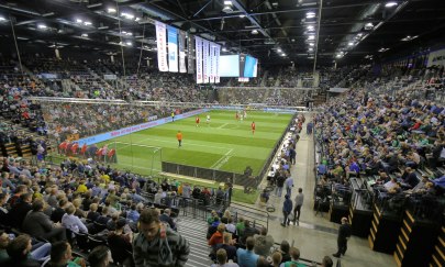 Hallenfußballturnier mit Traditionsmannschaften