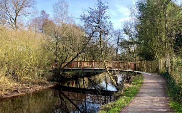 Brücke Haarenniederung Oldenburg