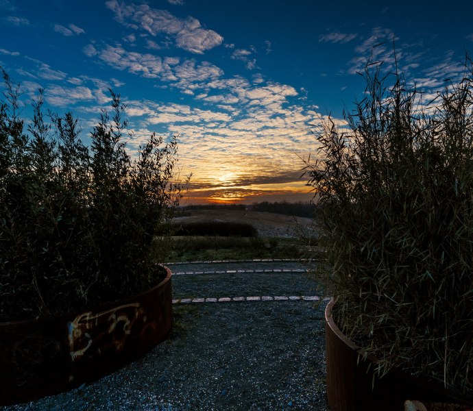 Sonnenuntergang Oldenburg Utkiek