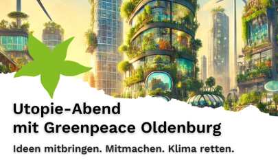 KI-generiertes Bild zu einer ökologischen Utopie