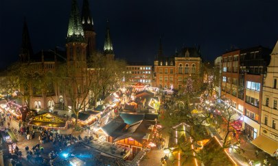 Blick über den Lamberti-Markt 2024. Foto: Sascha Stüber