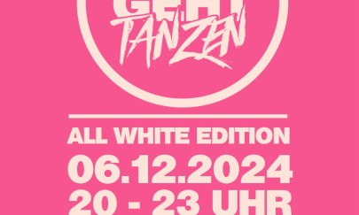 Eventplakat für die MAMAGEHTTANZEN