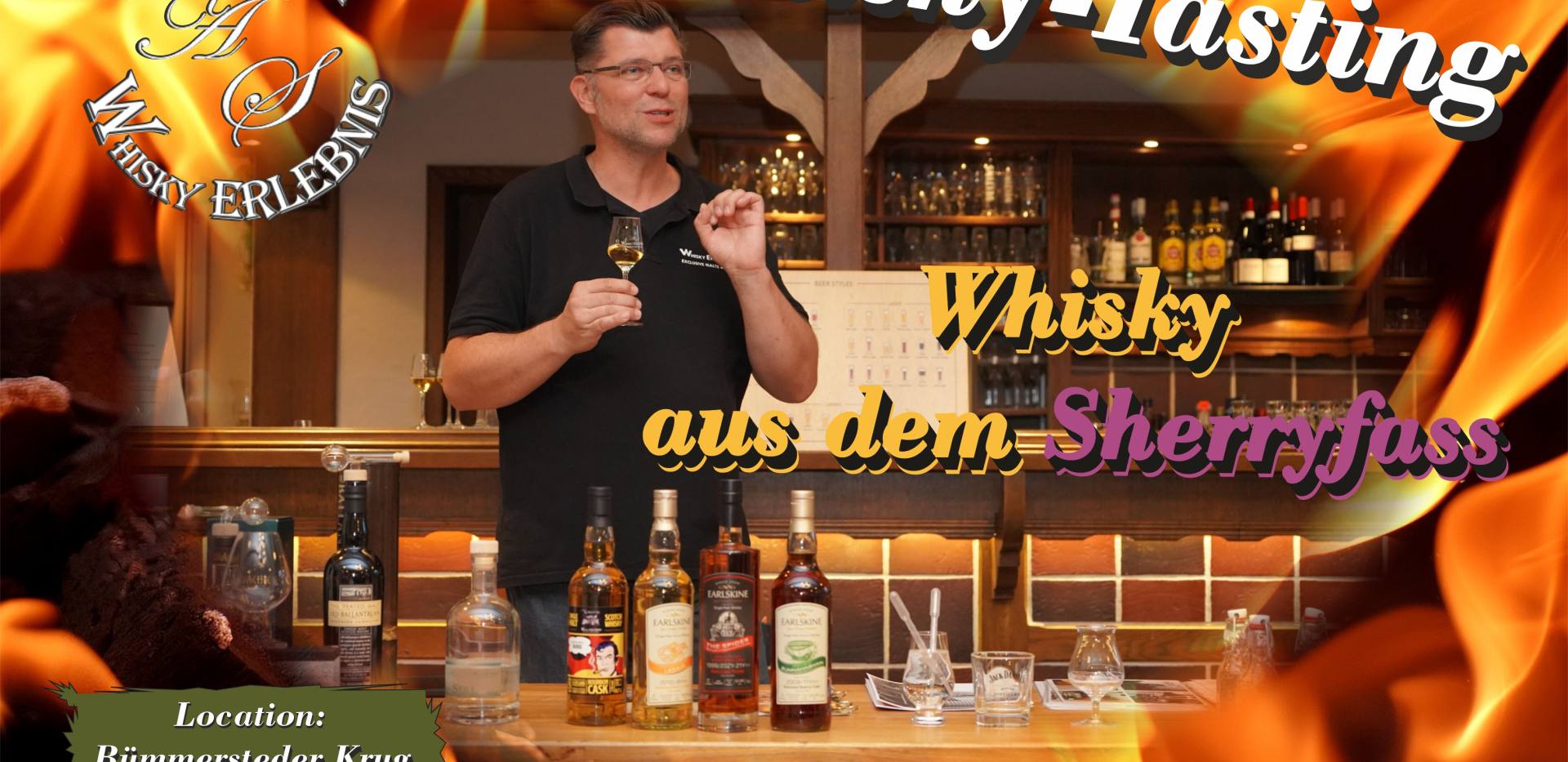 Whisky Tasting Event "Sherry & Ente" Sa 09.11.2024 - Bümmersteder Krug!