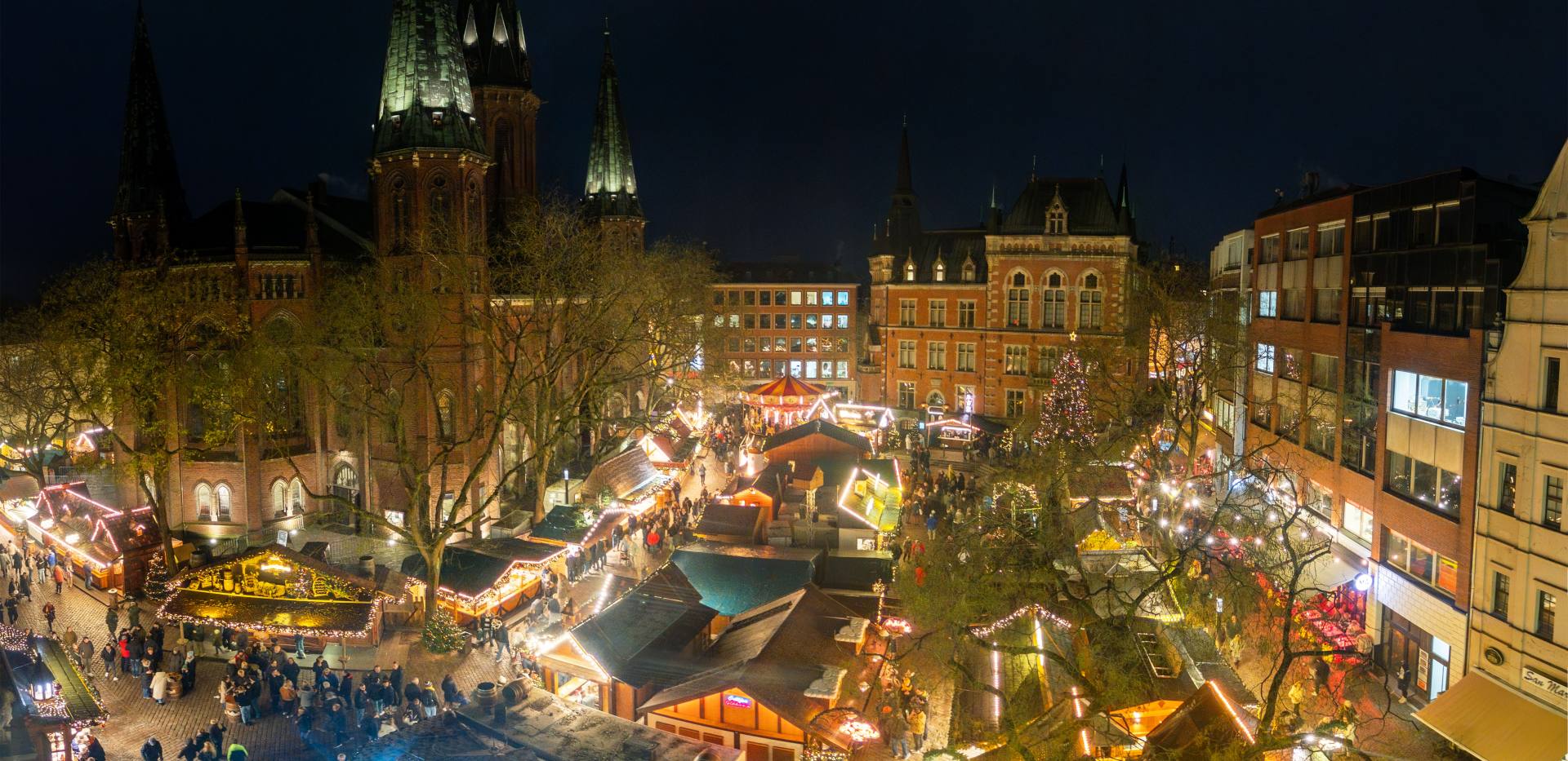 Blick über den Lamberti-Markt 2024. Foto: Sascha Stüber