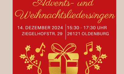 Flyer Advents- und Weihnachtsliedersingen 2024 ConTakte